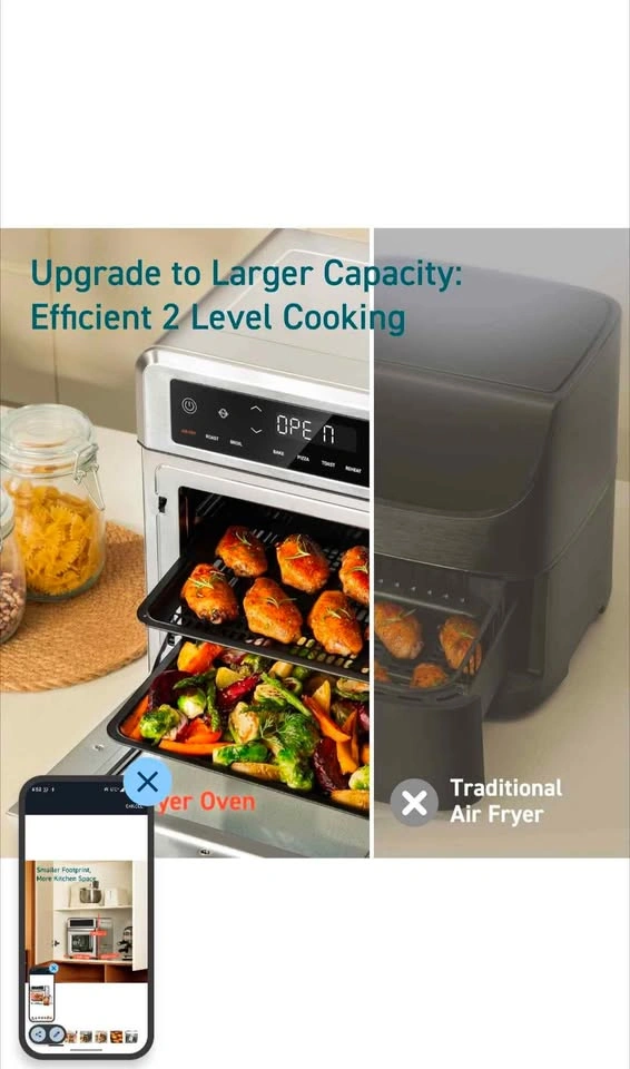 BNIB COSORI 11-in-1 Air Fryer Oven - photo 3
