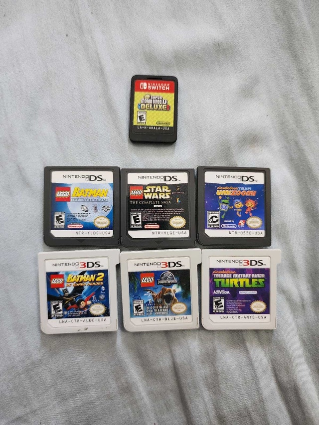 Nintendo Switch, 3DS and DS games
