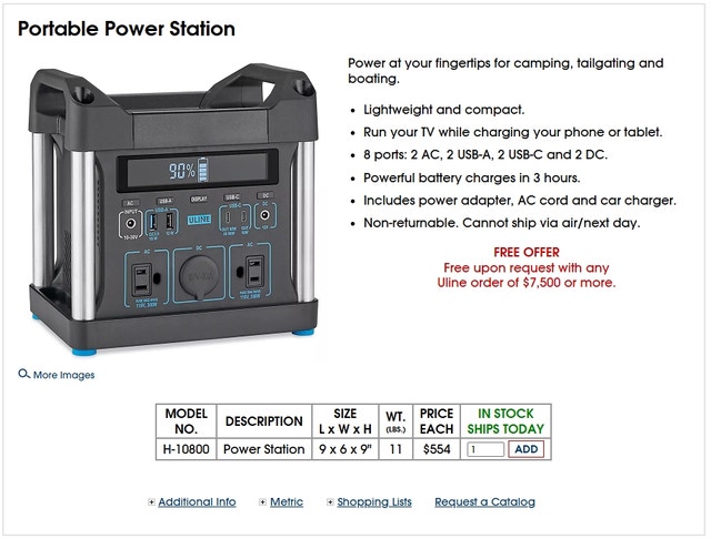 Power Ridge Portable Power Station