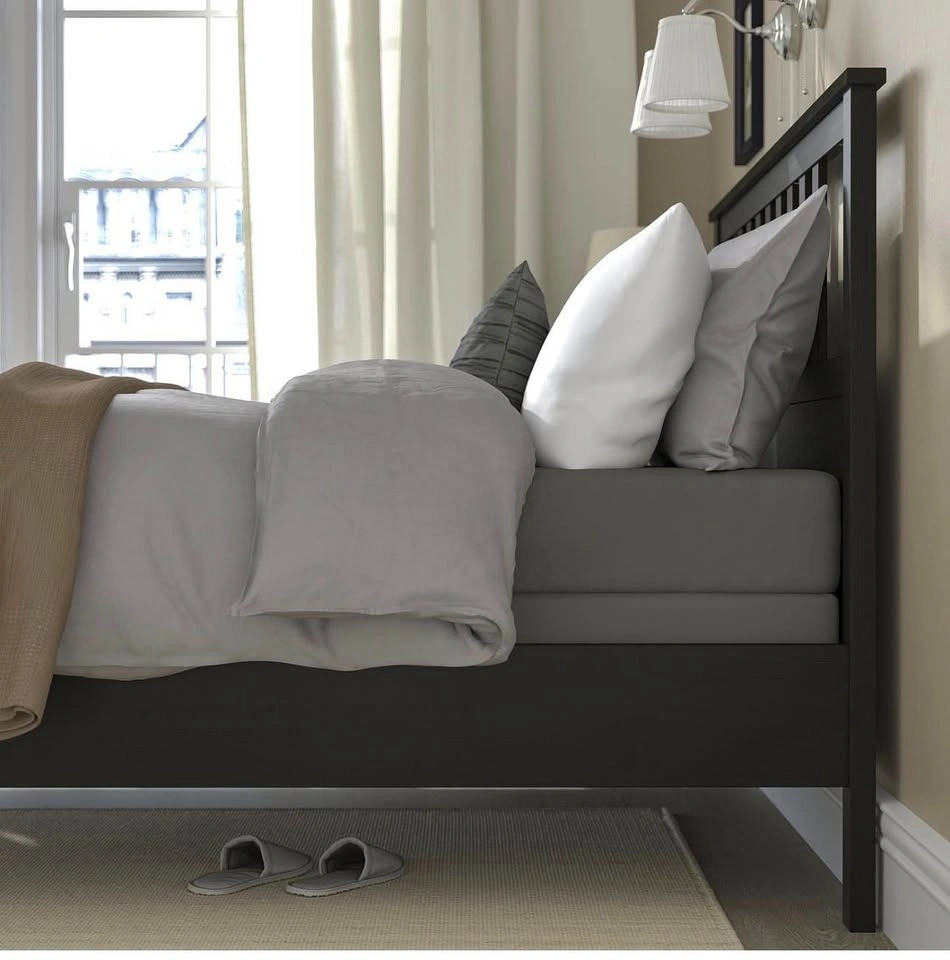 IKEA Hemnes Queen Bed Set with Mattress & Base - photo 5