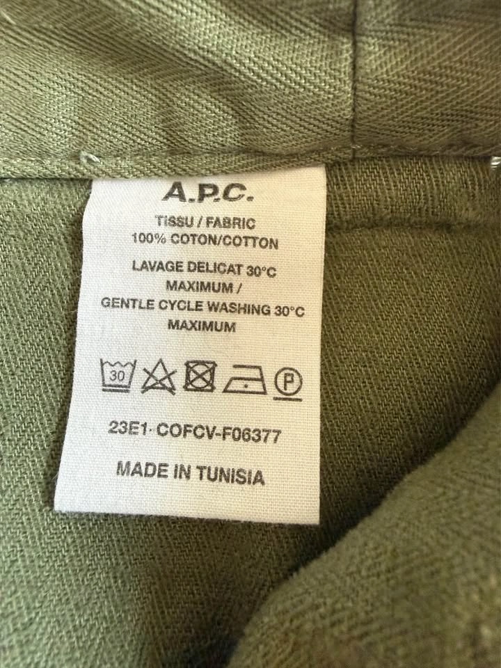 A.P.C. Olive Green Skirt - photo 3