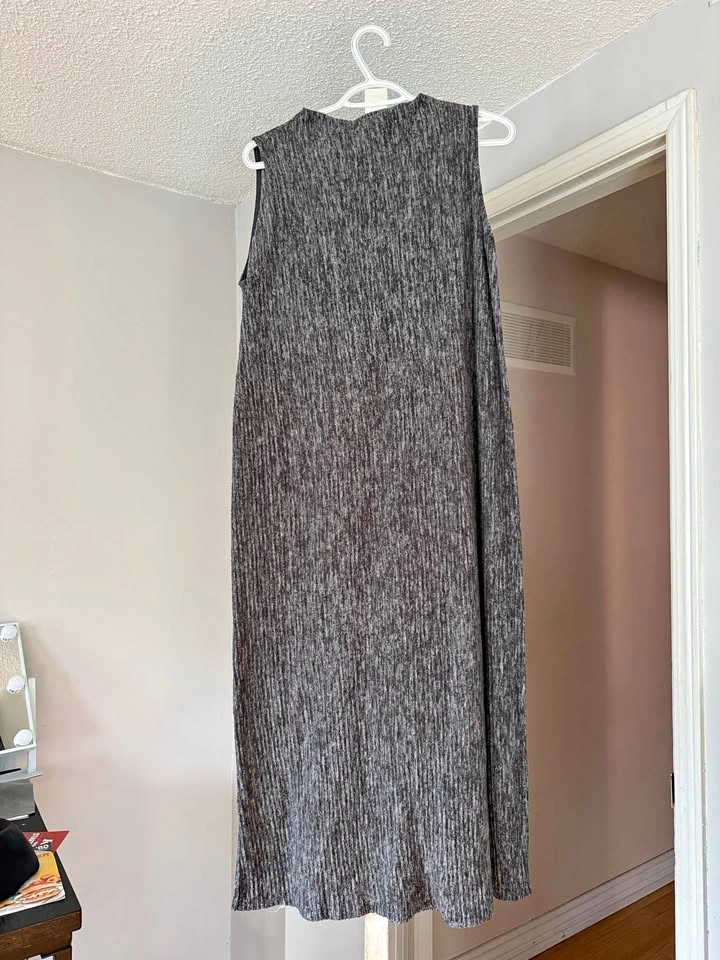 Zara grey sleeveless dress