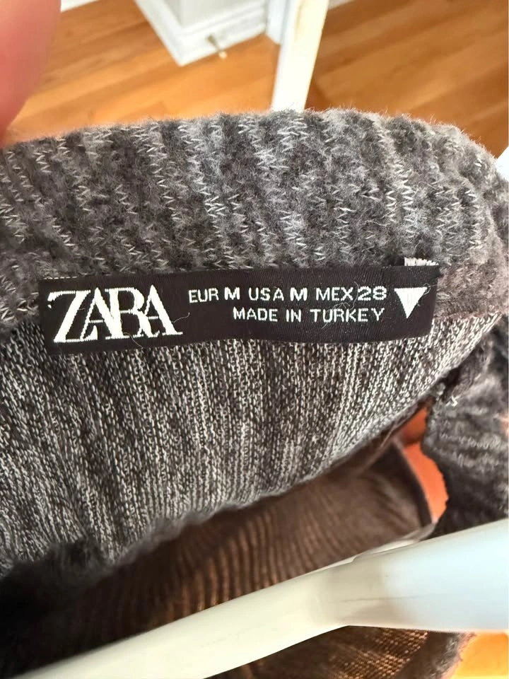 Zara grey sleeveless dress - photo 2