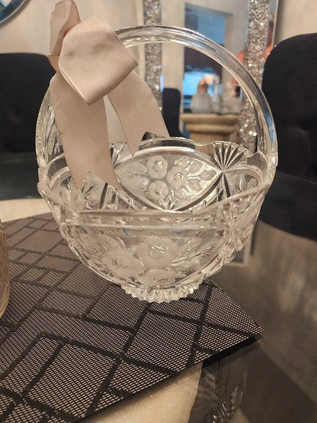 Vintage Crystal Serving Set - photo 2