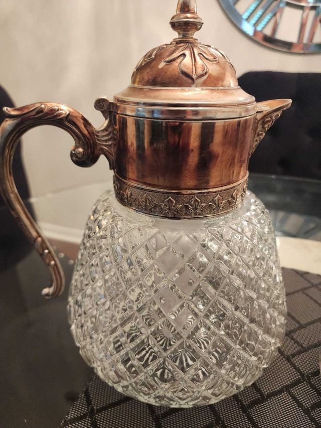 Vintage Crystal Serving Set - photo 3