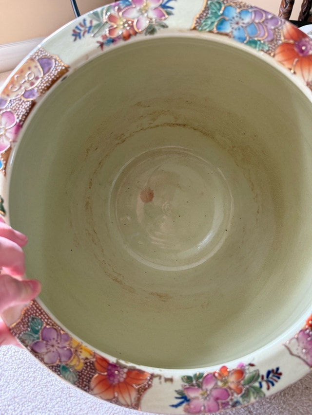 Japanese Porcelain Cachepot - photo 5