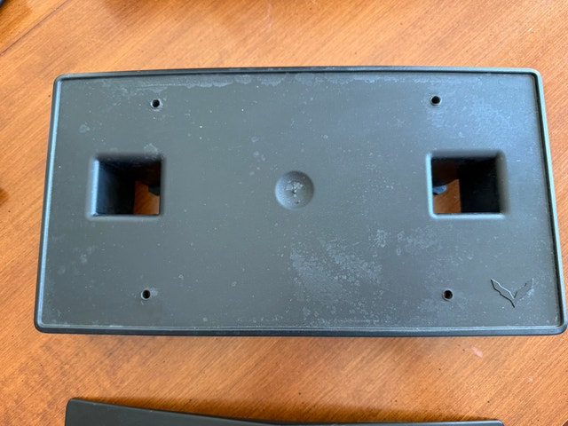 Corvette License Plate Frame - photo 3