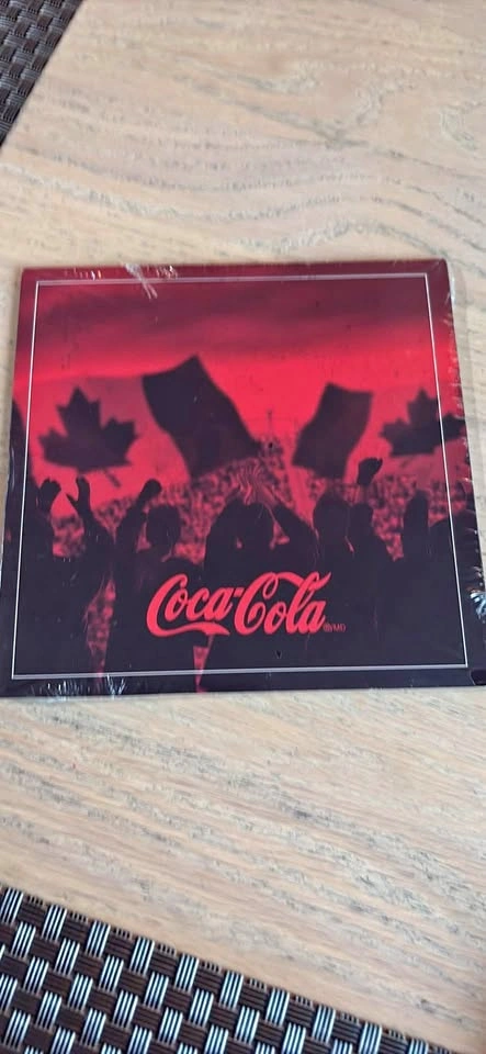 2002 Canadian Olympic Team Coca-Cola commemorative medallion set