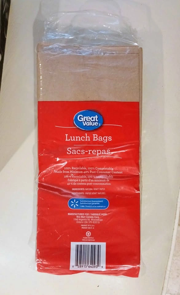 45 paper lunch bags - photo 3