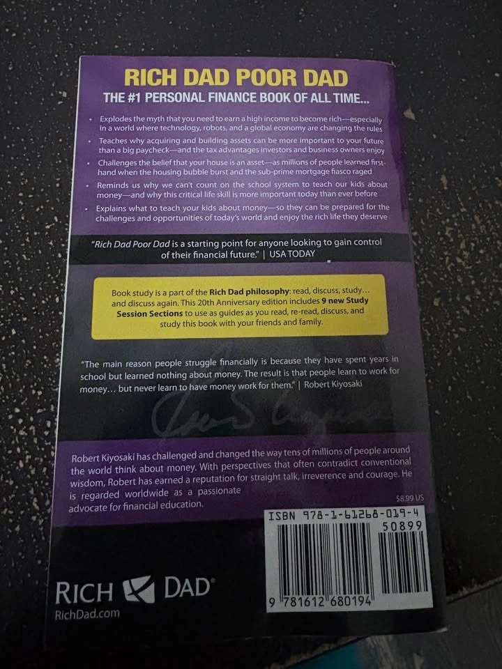 Rich Dad Poor Dad by Robert Kiyosaki - photo 2