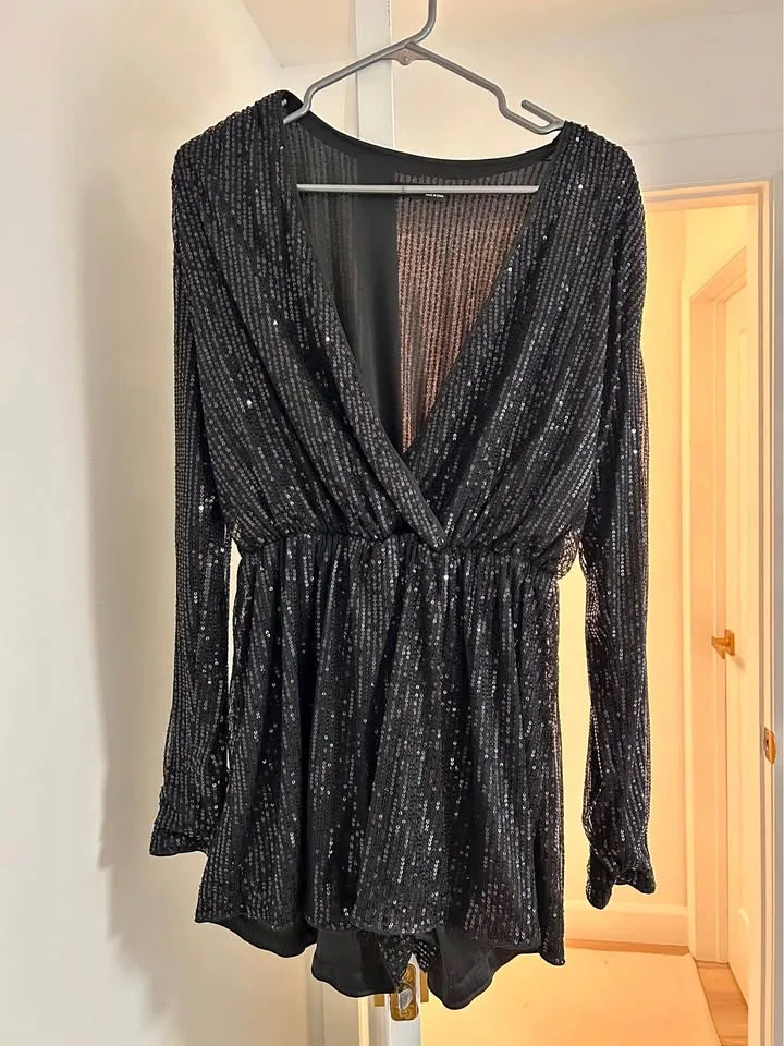 SHEIN WOMENS DRESSY ROMPER-MEDIUM thumbnail