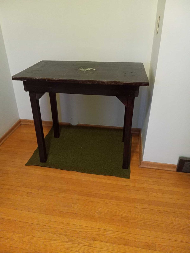 Brown wooden table - photo 2