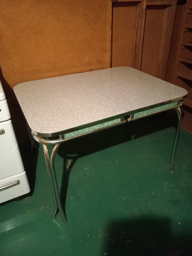 Vintage Chrome Dining Room Set