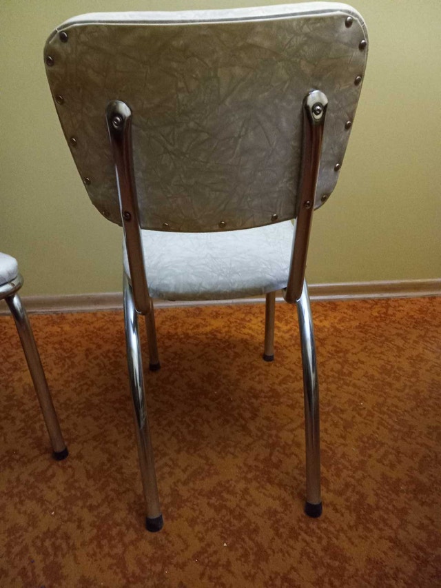 Vintage Chrome Dining Room Set - photo 5