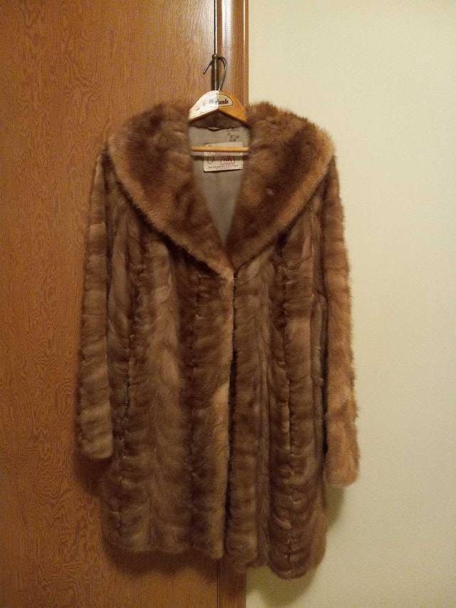 Mink Fur Coat (Shillington). Fits medium