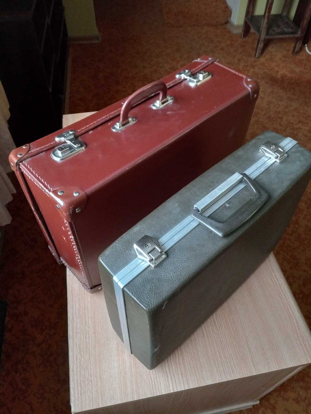 1940's Pioneer Luggage Travel Suitcase - photo 3