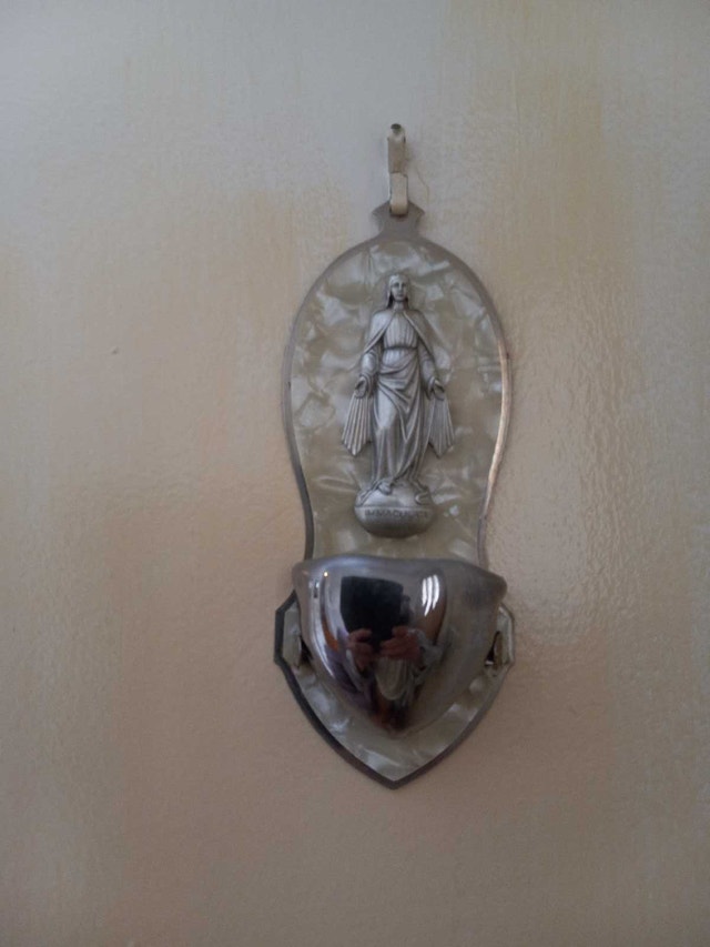 Personal sized Holy Water Stoup