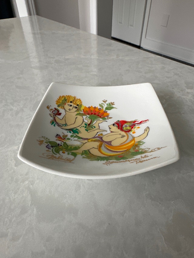 Rosenthal Studio-Line VTG porcelain dish by Bjorn Wiinblad - photo 2