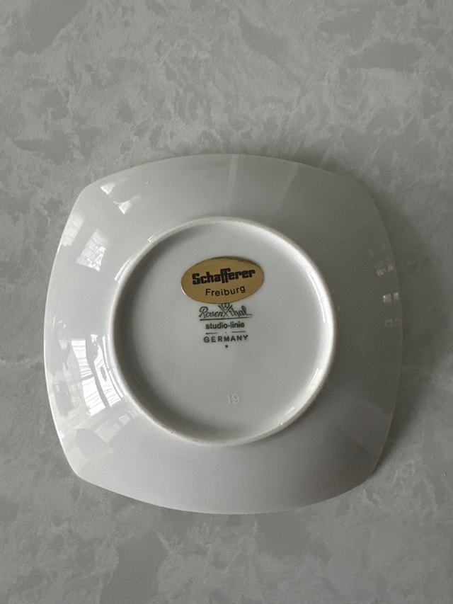 Rosenthal Studio-Line VTG porcelain dish by Bjorn Wiinblad - photo 3