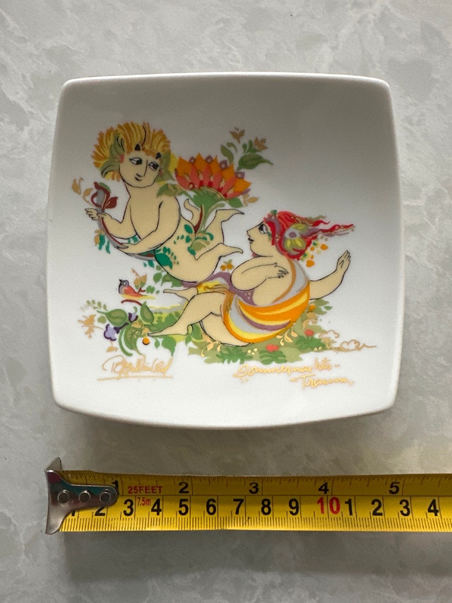 Rosenthal Studio-Line VTG porcelain dish by Bjorn Wiinblad - photo 5
