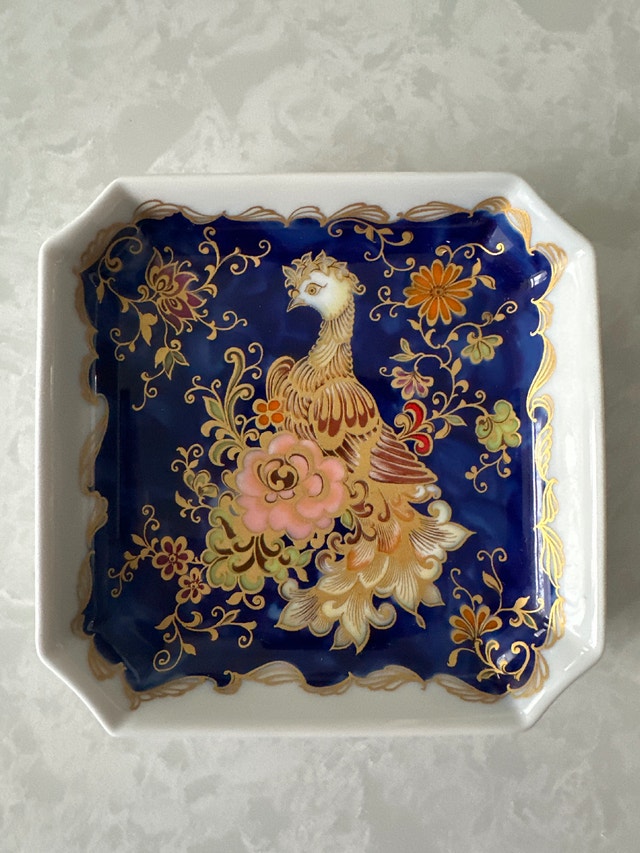 Kaiser Porzellan (Kaiser Porcelain) VTG square decorative dish - photo 2