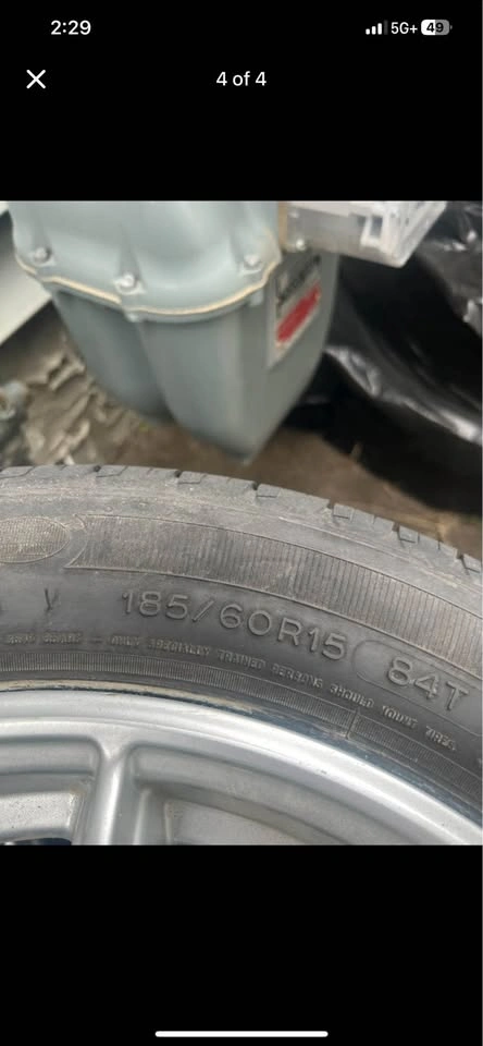 15” 4x114.3 185/60R15 - photo 3