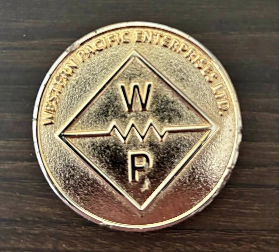 Western Pacific Enterprise LTD - 50 Years Commemorative Coin