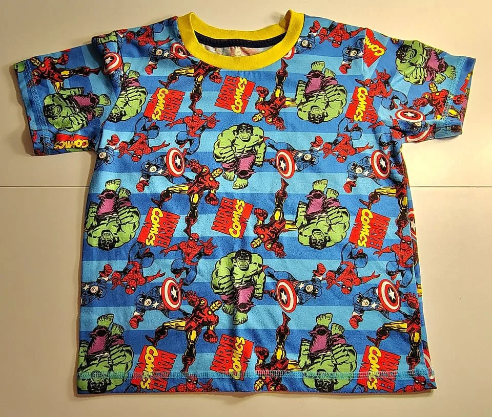 Marvel Comics Kids’ T-Shirt – Size Small - sz 6 thumbnail