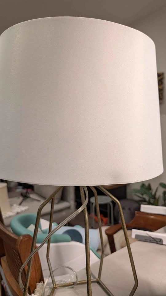 Lamp with lampshade - photo 3