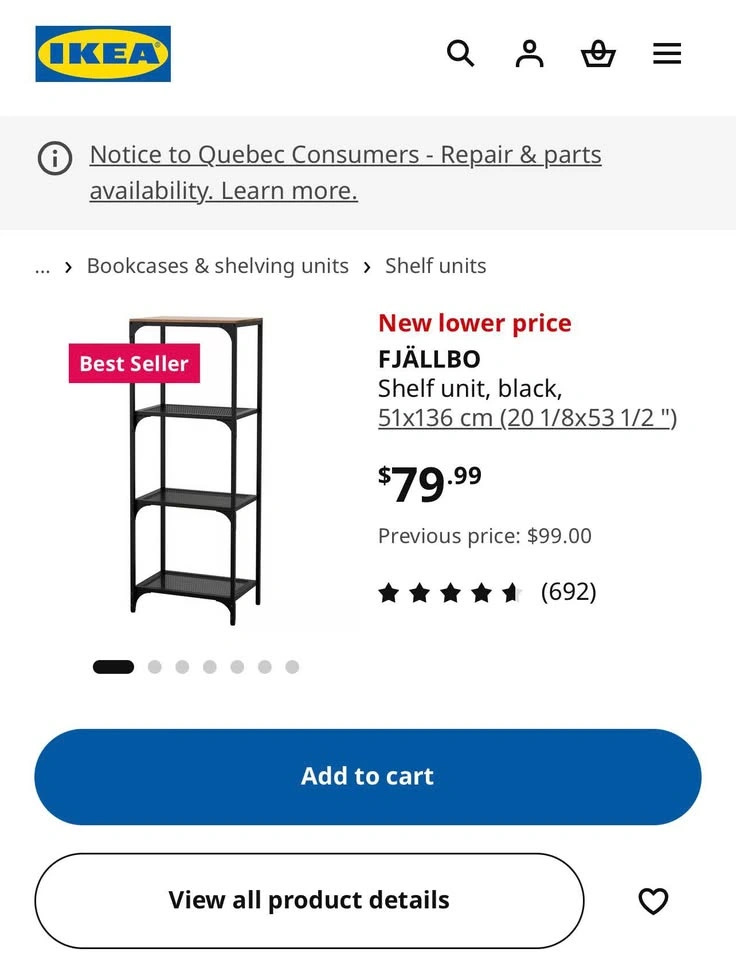IKEA - FJALLBO shelf - photo 2