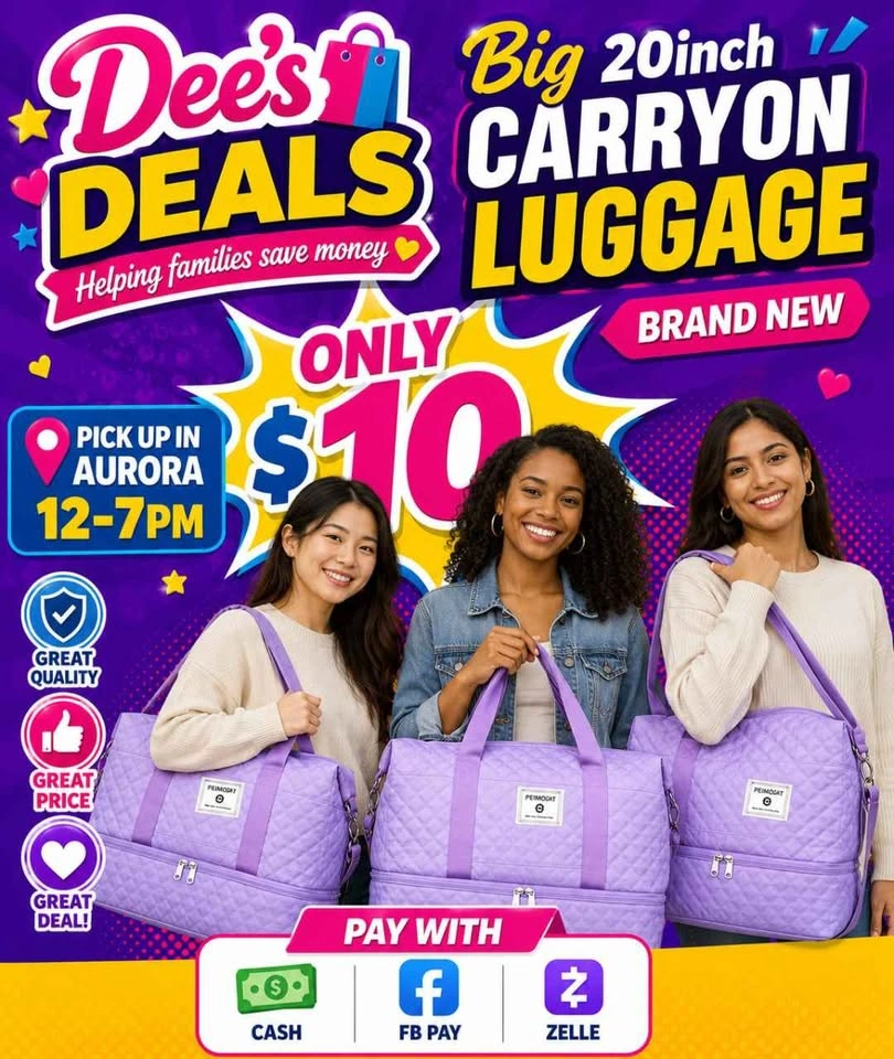Big 20 inch carry on luggage Brand New - photo 2