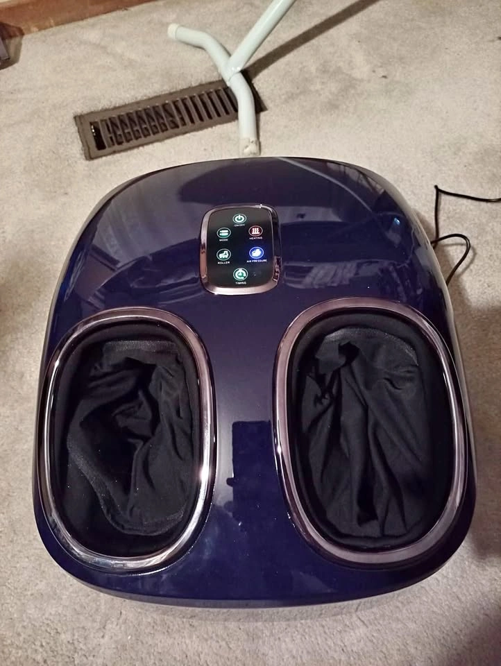Electric Foot Massager with Heat and Kneading