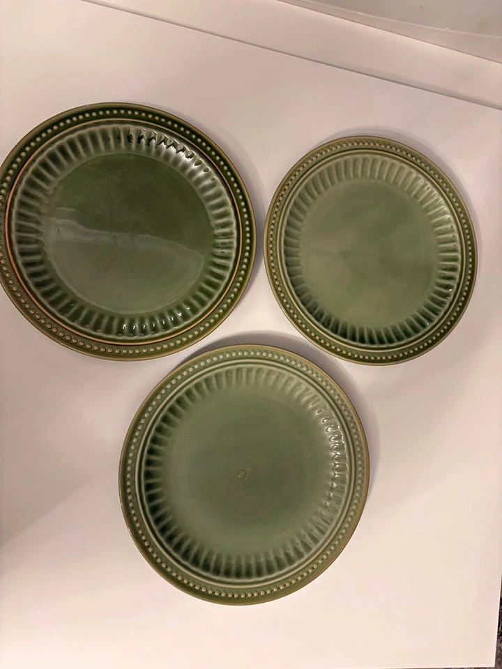 Assorted Ceramic Plates Set
