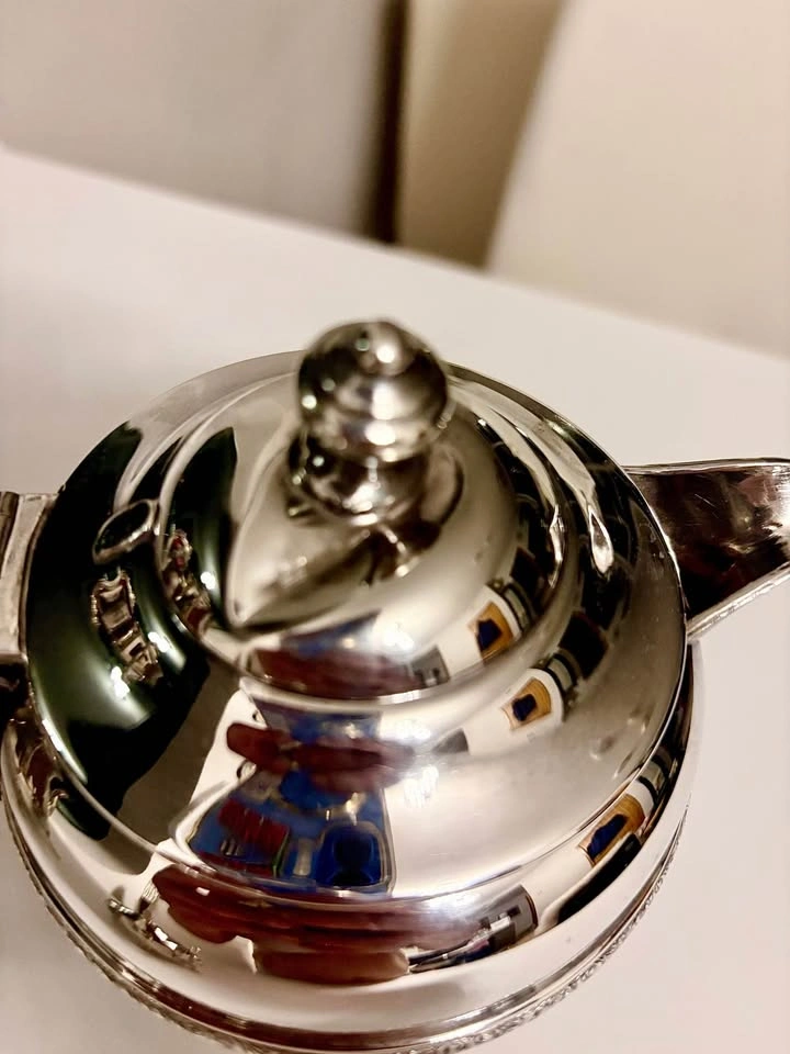 3-Piece Silver-Plated Tea and Coffee Service Set - photo 5