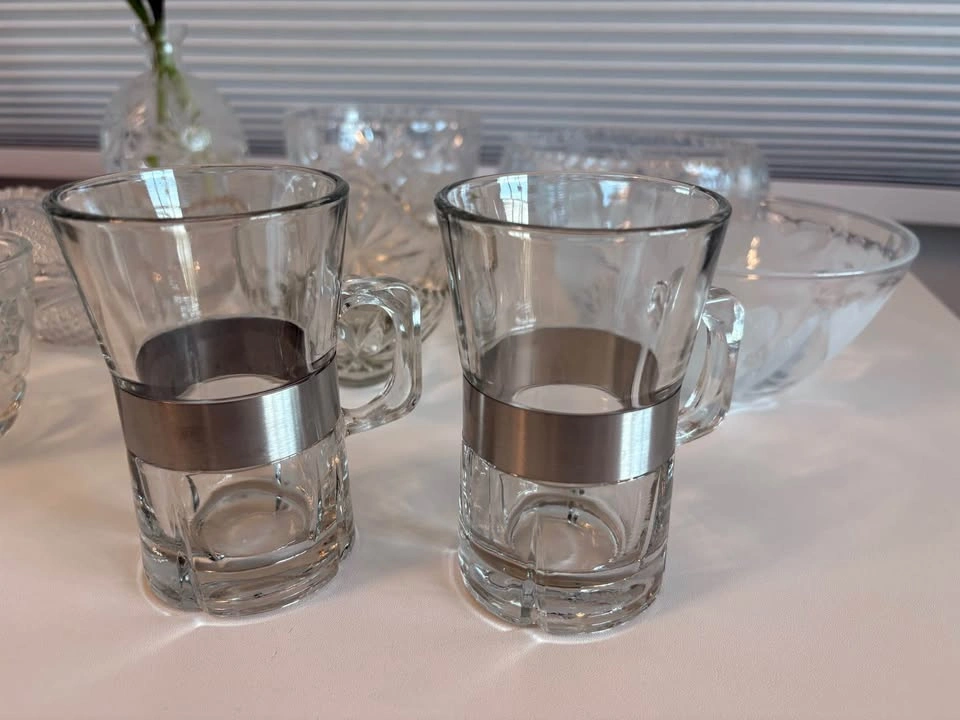 Vintage Set of Glass and Crystal Bowl Collection - photo 3