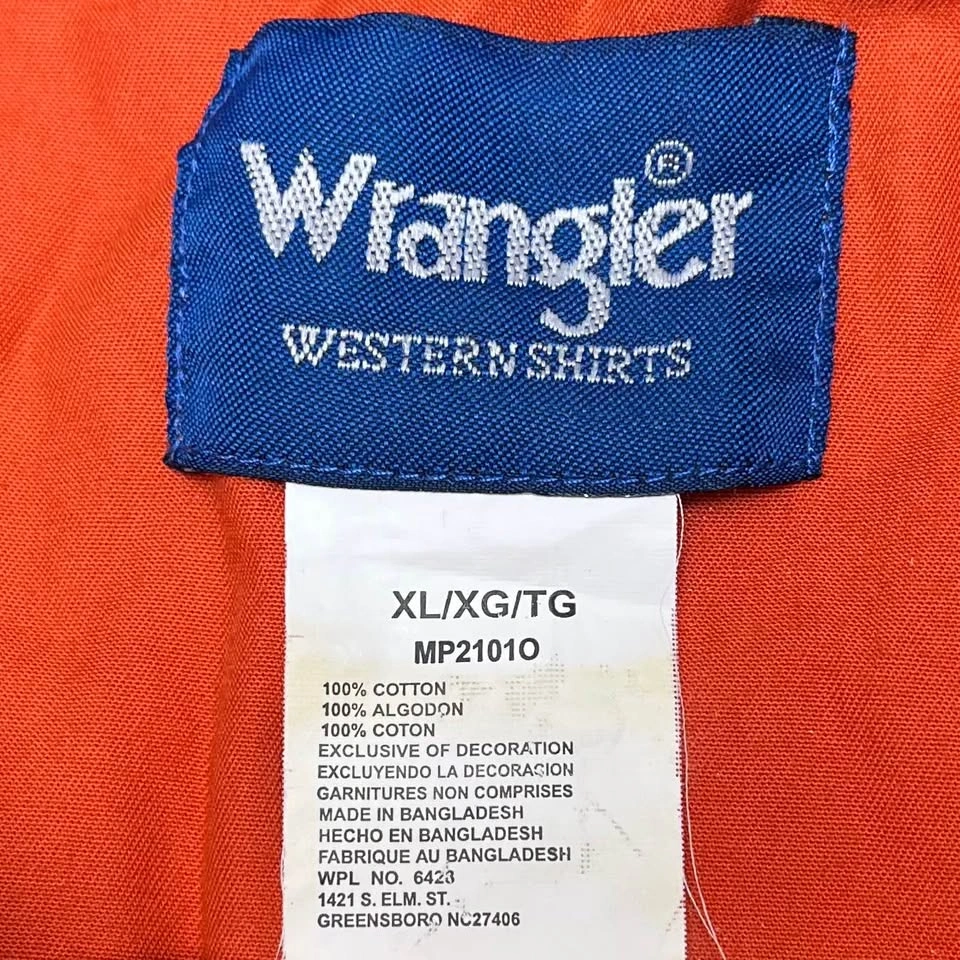 Stampede: Wrangler Rodeo Shirt - Men’s XL - photo 4