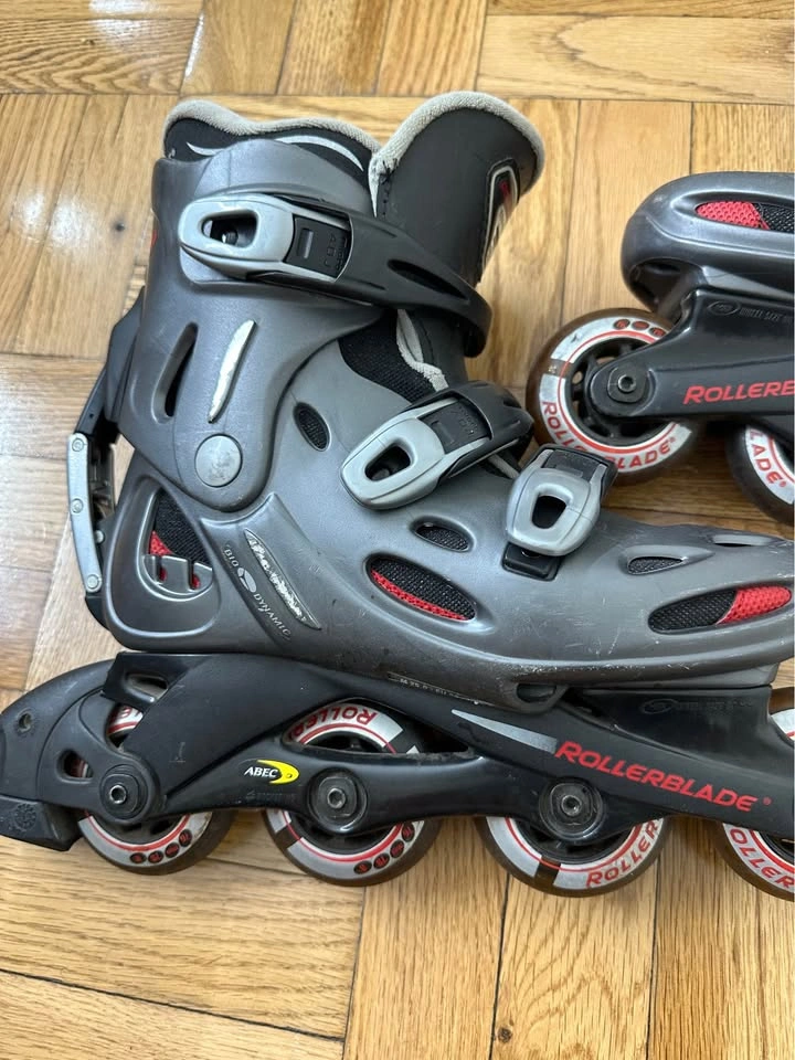 Vintage Women’s Rollerblade Bio Dynamic Inline Skates (Grey / Re - photo 3
