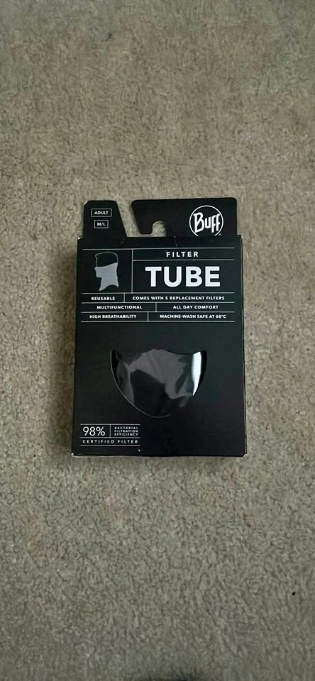 Buff filter neck tube