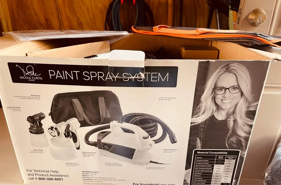 NEW Nicole Curtis from HGTV 1.5 qt. HVLP Paint Sprayer System - photo 4