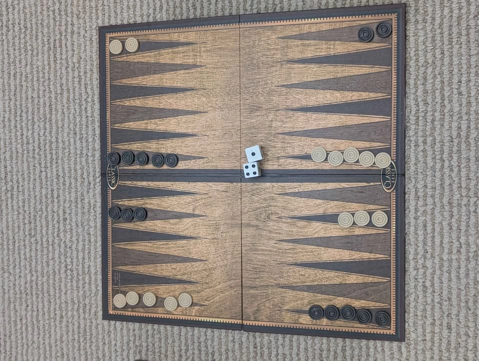 Folding Backgammon game - photo 2