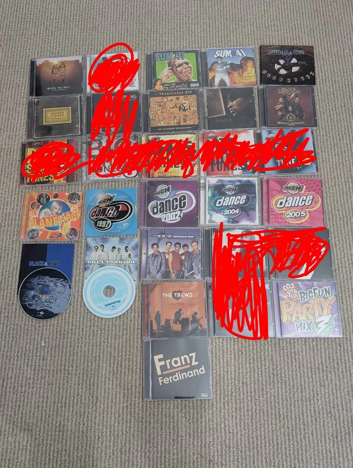CD's from 90's and 00's (read description)
