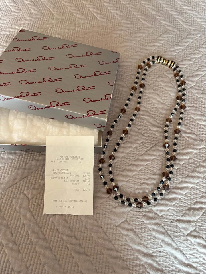 Oscar de la Renta Beaded Necklace - photo 2