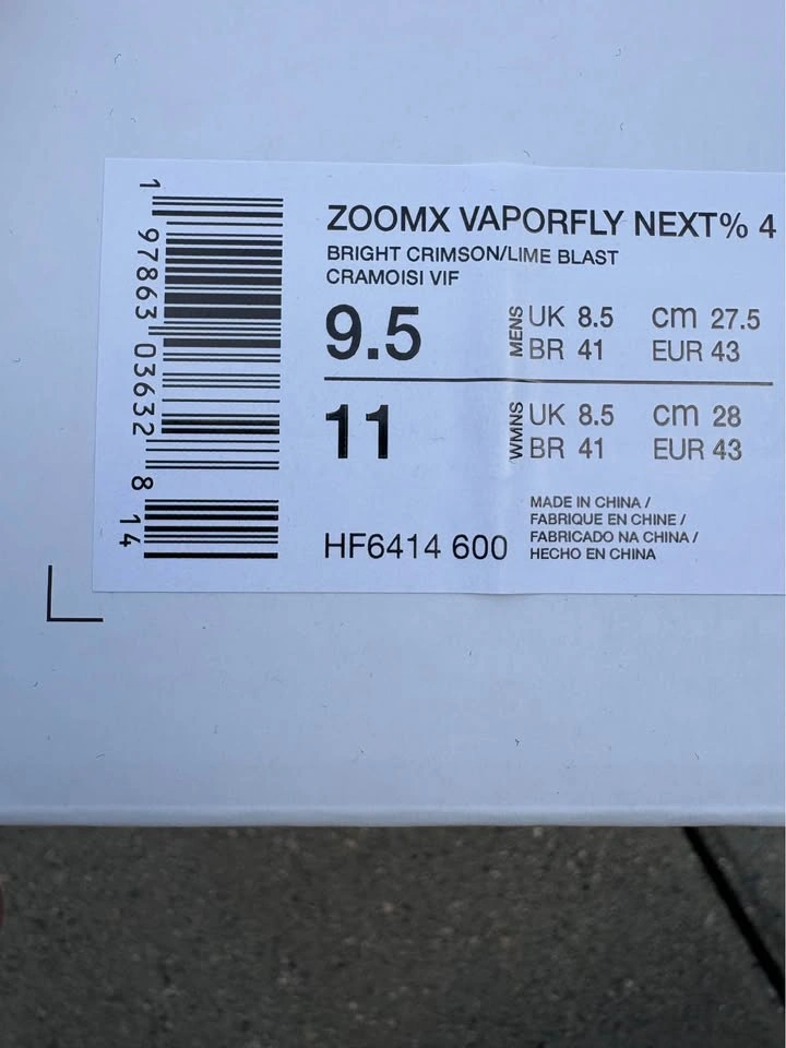Brand New Nike ZoomX Vaporfly Next% 4 - photo 3