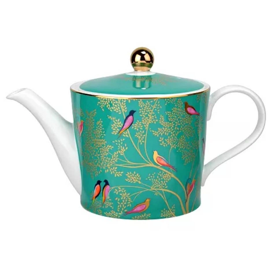 Portmeirion Sara Miller Chelsea Teapot, 2 Pint Floral