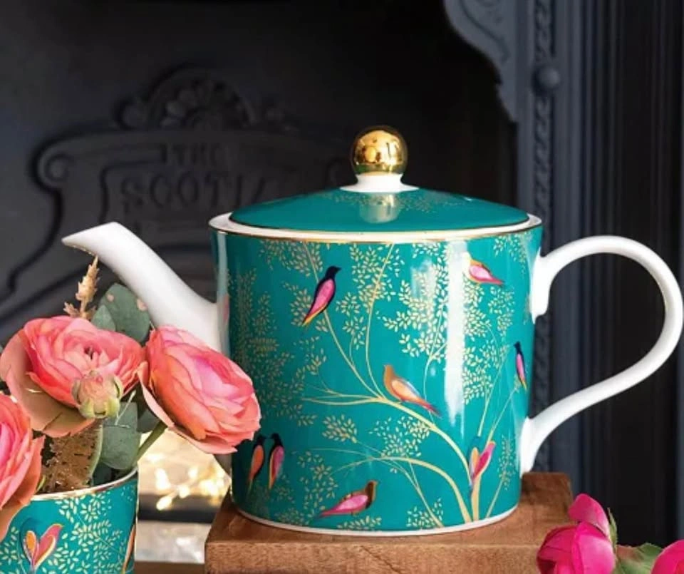 Portmeirion Sara Miller Chelsea Teapot, 2 Pint Floral - photo 4