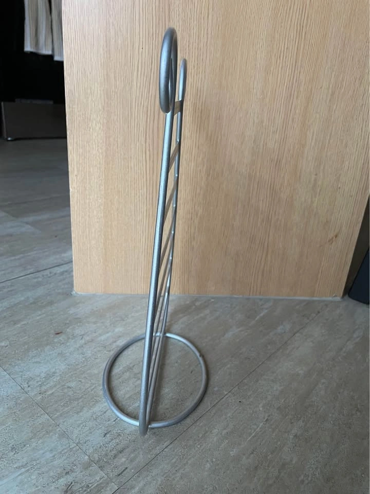 Metal Jewelry / Earring Display Stand – Silver Organizer Rack - photo 2