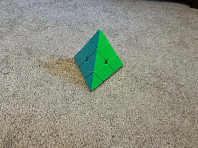triangle speed rubix cube