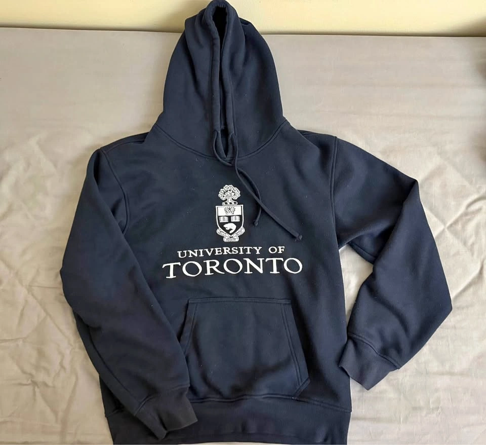 Uoft logo hoodie dark