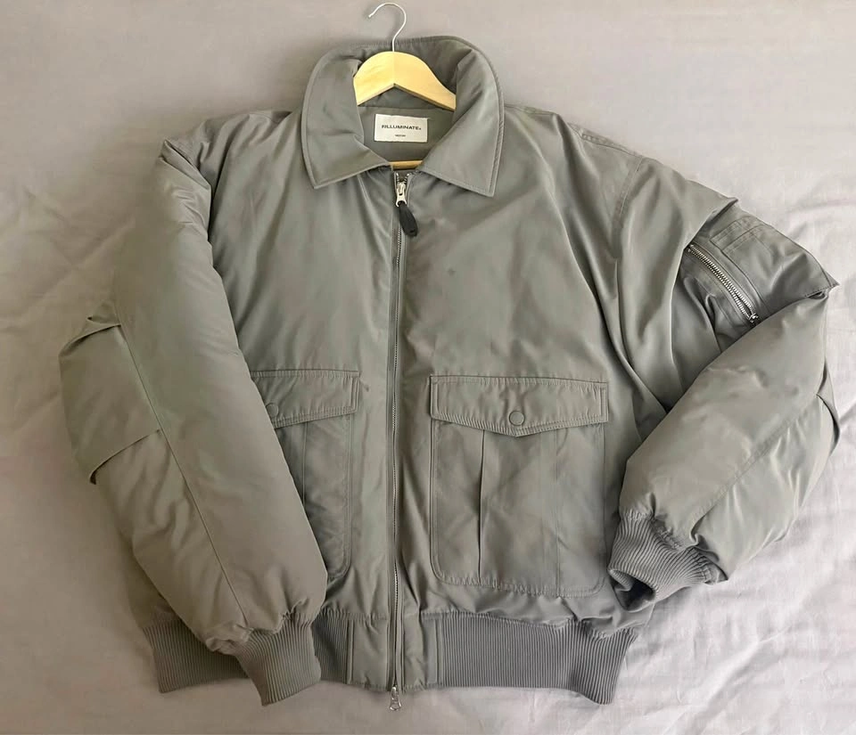 Grey puffer jacket Medium size