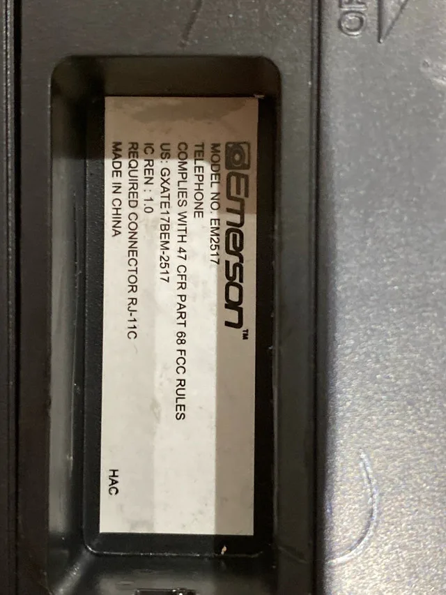 Emerson Telephone image indicator(3)